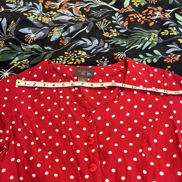 90’s New York Style Polka Dot Romper - Picture 6 of 15